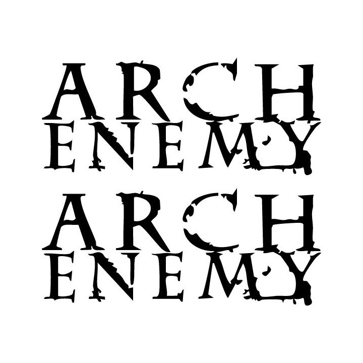 Arch Enemy Stickers – Melodic Death Metal Decals (2-Pack)