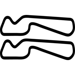 Buy Arizona Motorsports Park West Circuit Vinyl Decal Sticker Online