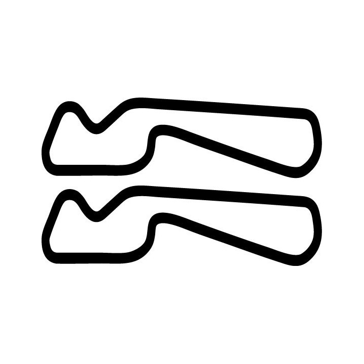 Buy Arizona Motorsports Park West Circuit Vinyl Decal Sticker Online