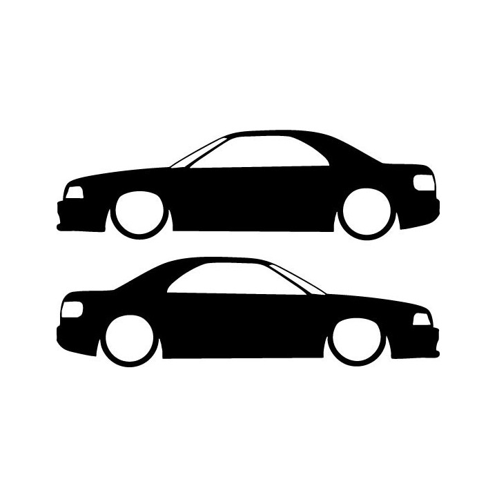Buy Audi 80 Cabriolet Low Decal Sticker Online