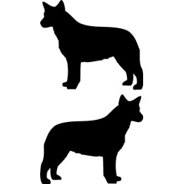 Buy Australian Cattle Dog 1 Sticker Online