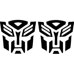 Transformers Autobot Stickers – Optimus Prime Decals (2-Pack)