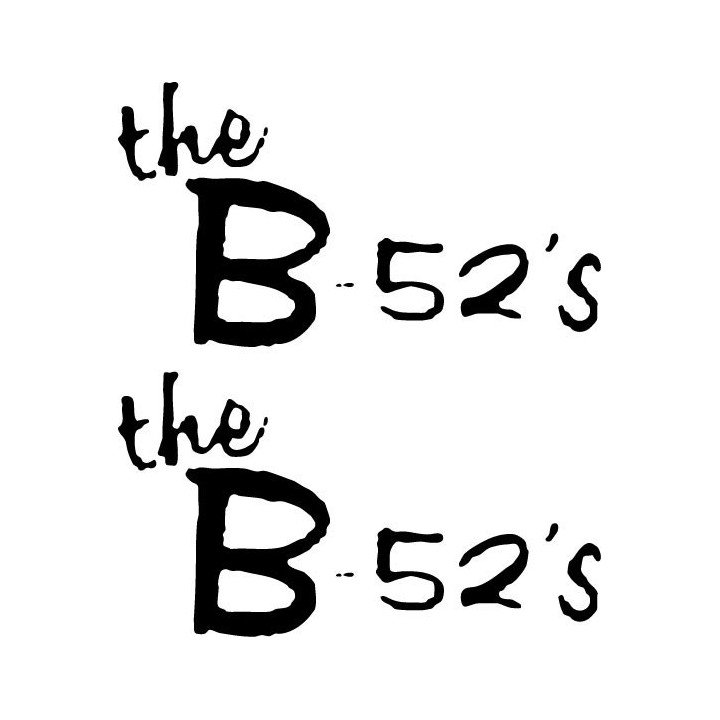 The B-52's Stickers – Rock Lobster Love Shack Decals (2-Pack)