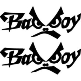Bad Boy Angry Eyes Stickers – Mean Face Decals (2-Pack)