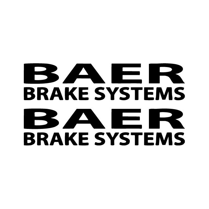Buy Baer Brake Systems 3 Sticker Online
