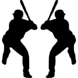 Buy Baseball Batter Decal Sticker Online