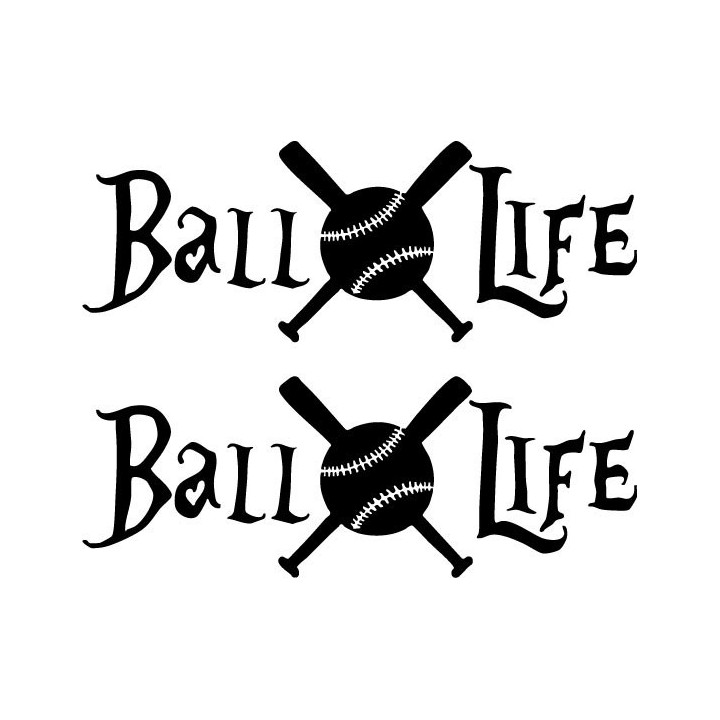 Buy Baseball Life Decal Sticker Online