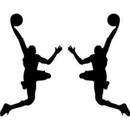 Buy Basketball Player Flying Decal Sticker Online