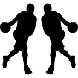 Buy Basketball Player Running With Ball Decal Sticker Online