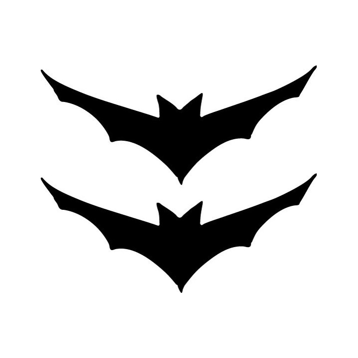 Buy Bat 8 Decal Sticker Online