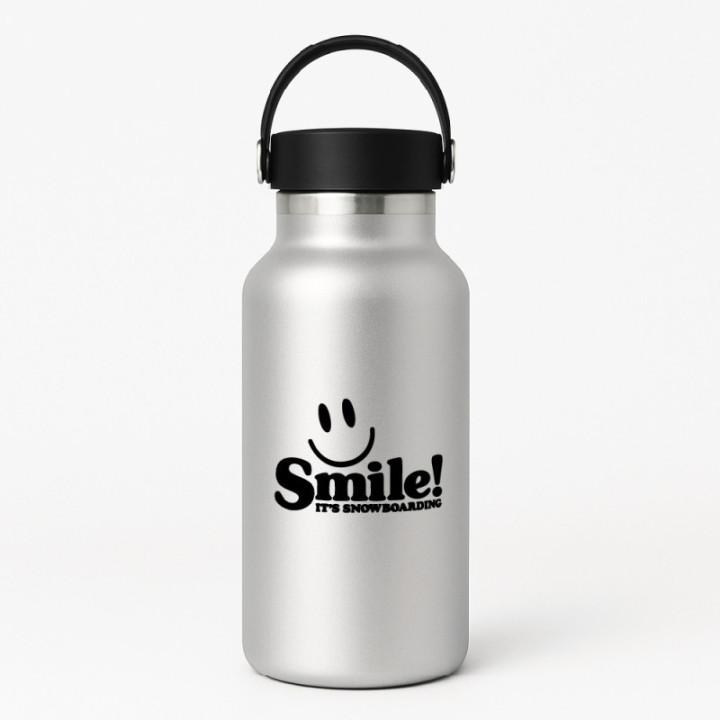Bataleon Stickers - Smile It's Snowboarding Decals (2-Pack)