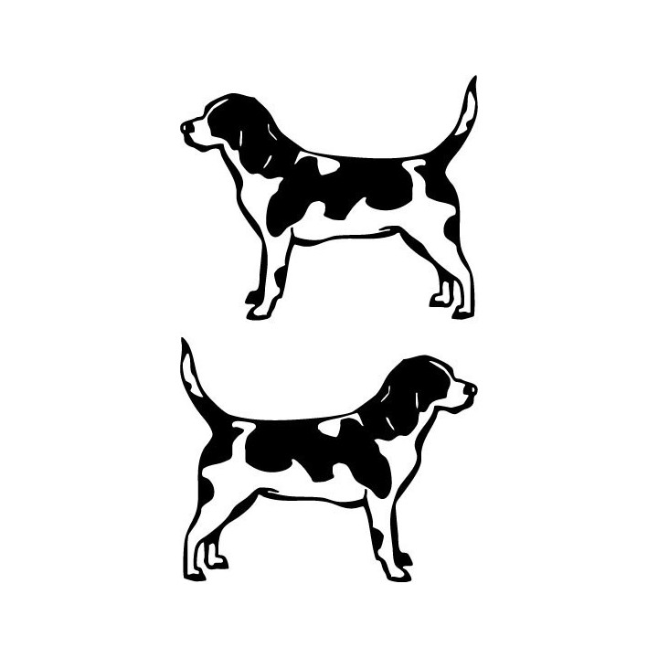 Buy Beagle Decal Sticker Online