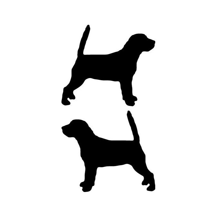 Buy Beagle Dog Stdh Style 5 Hunting Decal Sticker Online