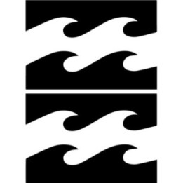 Billabong Waves Stickers – Surf & Skate Decals (2-Pack)