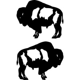Buy Bison Buffalo 5 Sticker Online