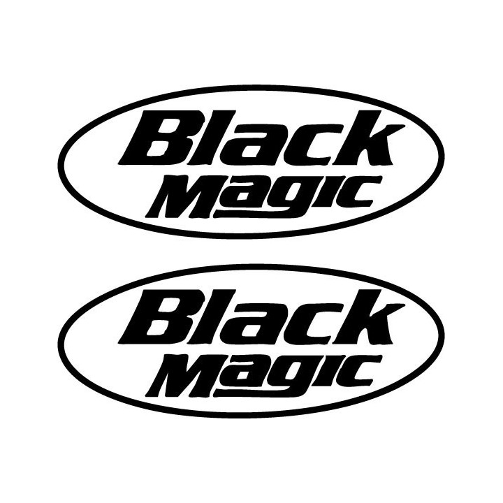 Buy Black Magic S Vinl Car Graphics Decal Sticker Online