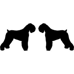 Buy Black Russian Dog Sticker Online