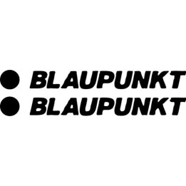 Buy Blaupunkt Aftermarket Decal Sticker Online