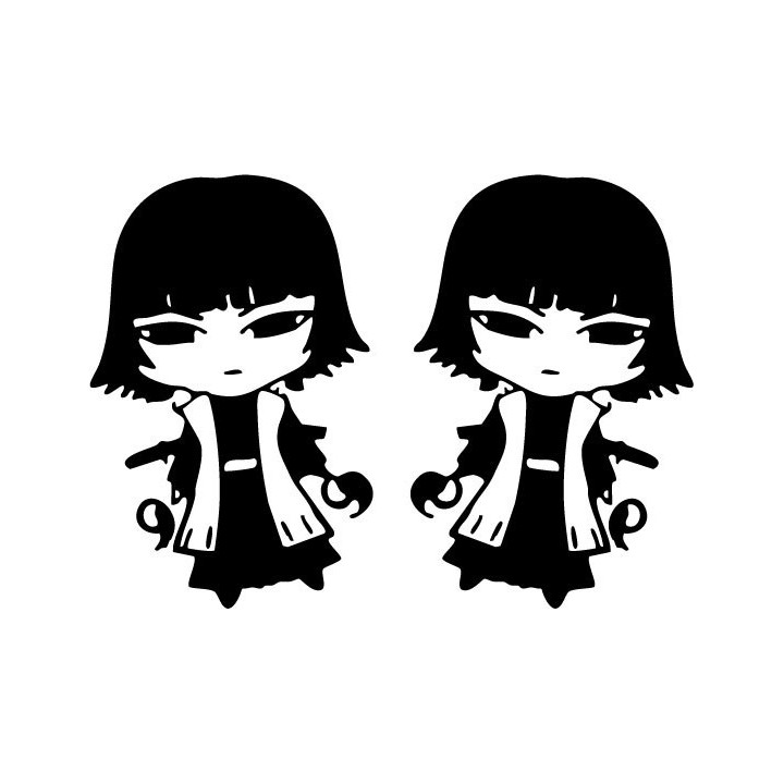 Bleach Soi Fon Stickers – Anime Decals (2-Pack)