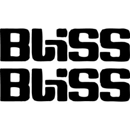 Buy Bliss Protection Text Decal Sticker Online