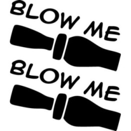 Buy Blow Me Duck Whistle Hunting 2 Sticker Online