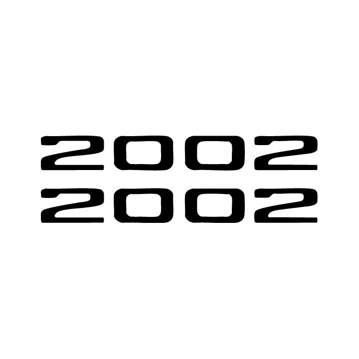 Buy Bmw 2002 Decal Sticker Online