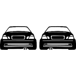 Buy Bmw 3 Decal Sticker Online