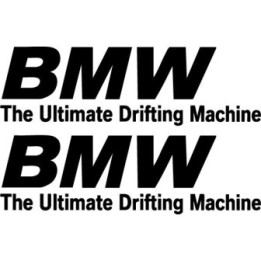 Buy Bmw Drifting Decal Sticker Online