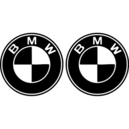 BMW Roundel Stickers – M3 M5 M Series Car Decals (2-Pack)
