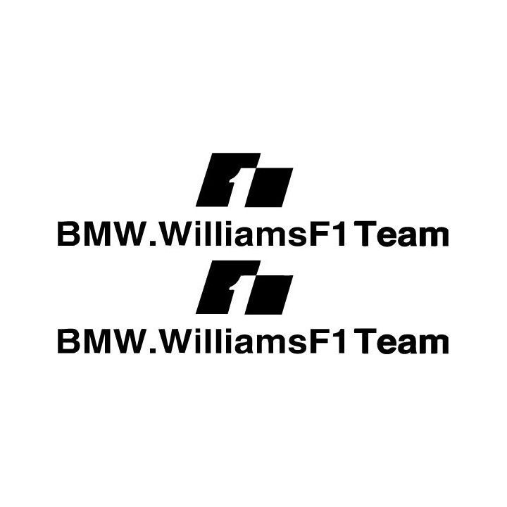 Buy Bmw Williams F1 Team Decal Sticker Online