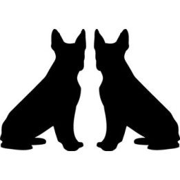 Buy Boston Terrier Dog 2 Sticker Online