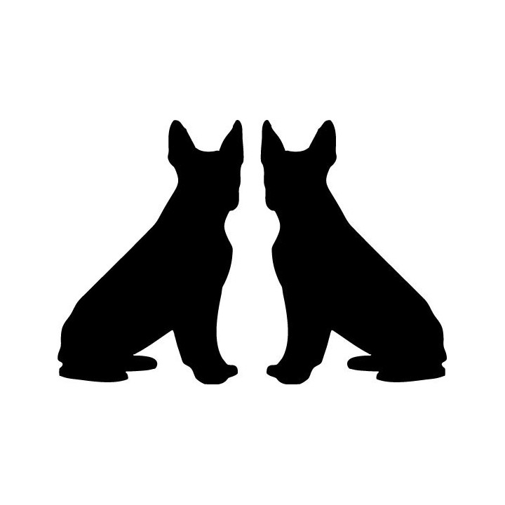 Buy Boston Terrier Dog 2 Sticker Online