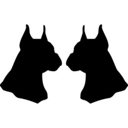 Buy Boxer Dog 1 Sticker Online