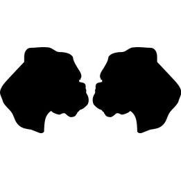 Buy Boxer Dog 3 Sticker Online
