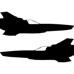 Battlestar Galactica Viper MKII Stickers – BSG Decals (2-Pack)