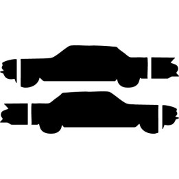 Buy Cadillac Silhouette Decal Sticker Online