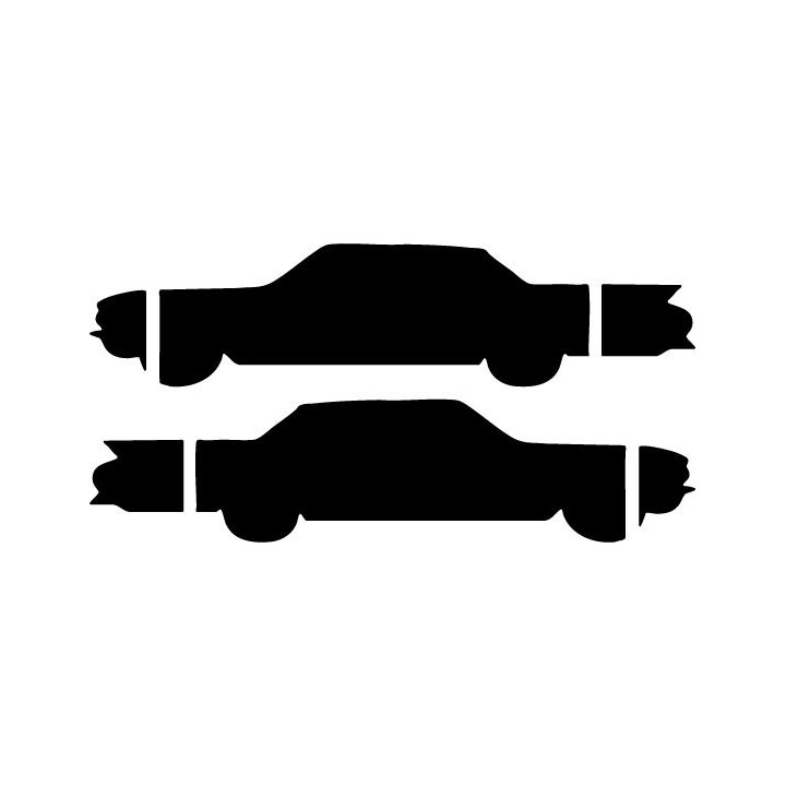Buy Cadillac Silhouette Decal Sticker Online