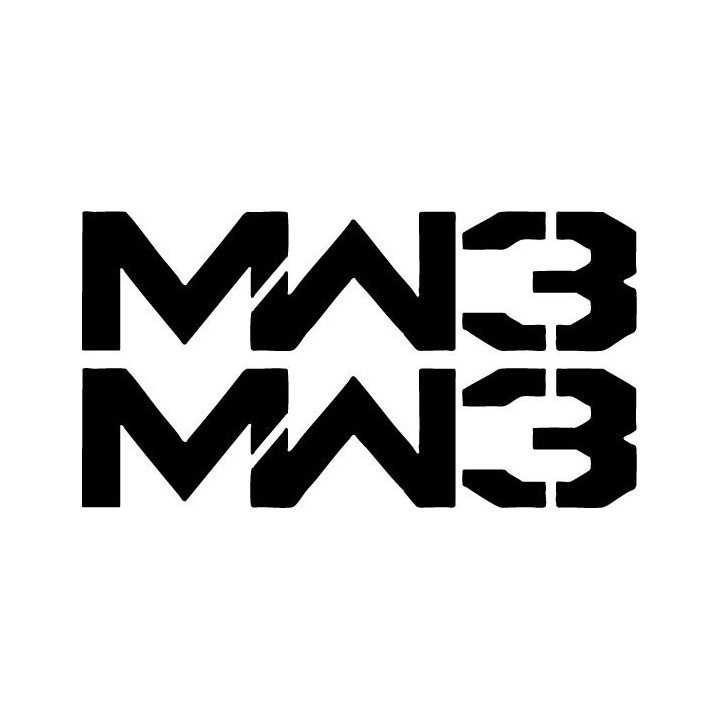 Call of Duty MW3 Stickers – Modern Warfare 3 (2-Pack)