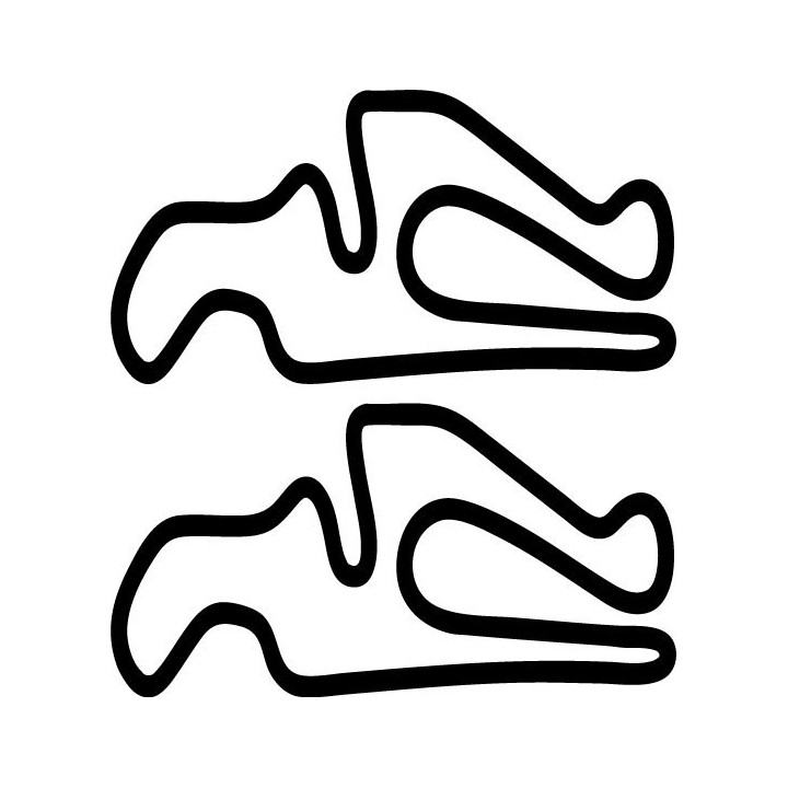 Buy Calspeed Karting Grande Course Vinyl Decal Sticker Online