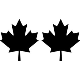 Buy Canadian Maple Leaf Decal Sticker Online