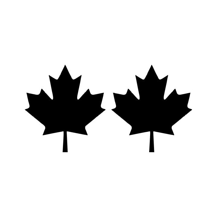 Buy Canadian Maple Leaf Decal Sticker Online