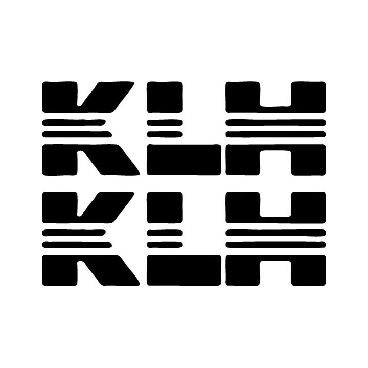 KLH Audio Stickers – Hi-Fi Speaker Decals (2-Pack)