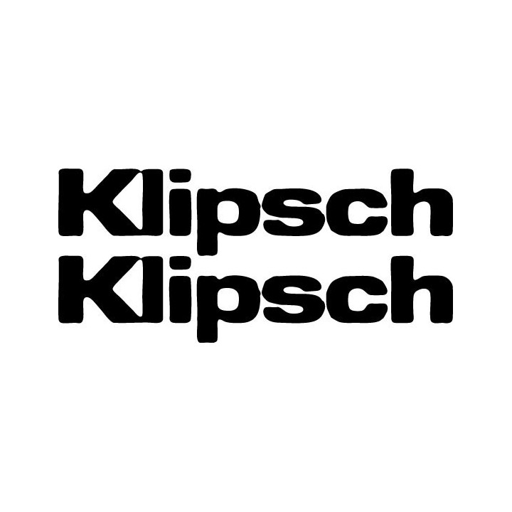 Klipsch Stickers – Heritage Reference Decals (2-Pack)