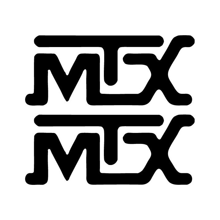MTX Audio Stickers – Subwoofer Car Audio Decals (2-Pack)