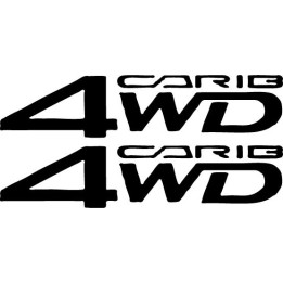 Buy Carib 4wd Decal Sticker Online