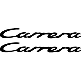 Carrera Stickers – 911 Carrera S 4S GTS Motorsport Decals (2-Pack)