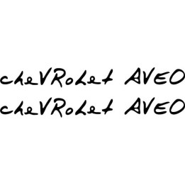 Buy Chevrolet Aveo Vinyl Decal Sticker Online