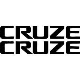 Buy Chevrolet Cruze Decal Sticker Online