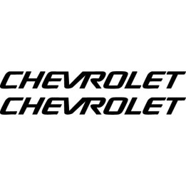 Buy Chevrolet Ecriture 3 Vinyl Decal Sticker Online