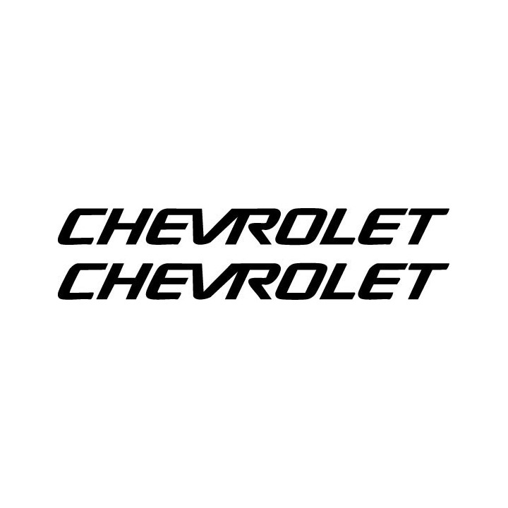 Buy Chevrolet Ecriture 3 Vinyl Decal Sticker Online